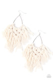 EMP - Off White Crochet Earrings