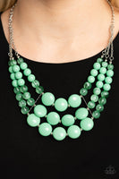 EMP - Light Green Beaded Necklace