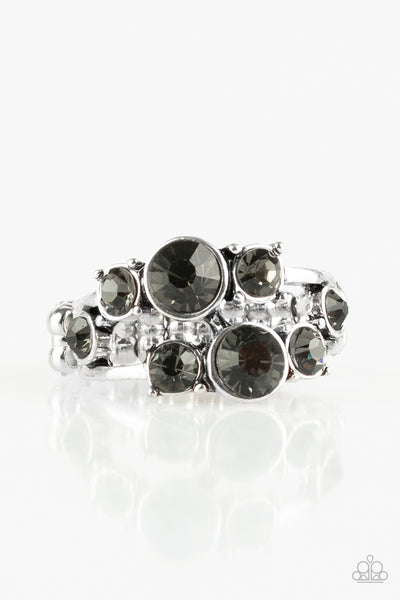 Interstellar Fashion - Silver with Black stones